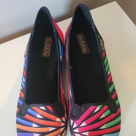 Hot Chocolate Chocolacticas Colorama Pencil Flats, VGUC, Size 40 - Picture 3 of 8